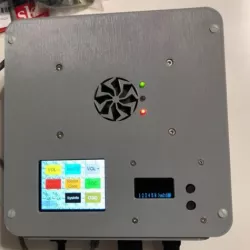Mister FPGA case w mt32 and tft touchscreen marquee