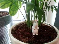 Moomin Holding Knife