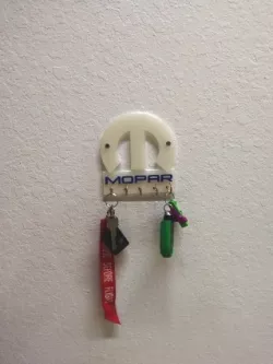 Mopar keychain hanger
