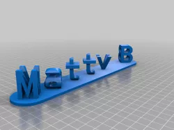 My Customized Dual Letter Blocks Illusion Customizer