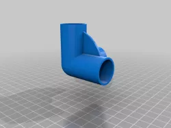My Customized elbow for joining PVC pipe