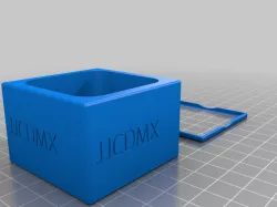 My Customized Magnetic Screw Tray/Box (with optional lid) 1X1 1X6.4 MAS 4x 2.4