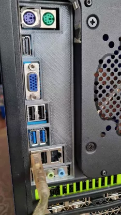 PC Case Mainboard IO Slot Asus P8Z77-V LX2