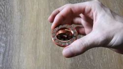 Radial ring magnet or circular halbach array "black hole array"