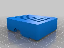 Rock Pi S case with mounting tab