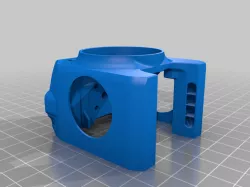 Sherpa Voron v0.1 dragon tool head. 40mm fan mod. 