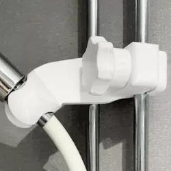 Shower holder for 12mm pipes (EU standard)