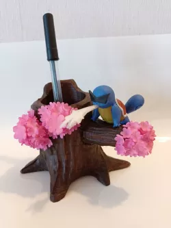 Squirtle Pen Holder