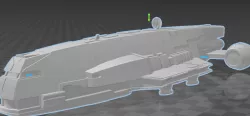 Star Wars X-Wing Miniatures: Gozanti Class Cruiser (Civilian) 
