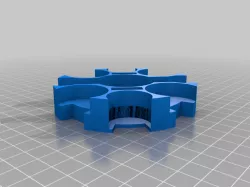 Steampunk Rally cog holder