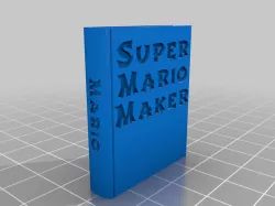 Super Mario Maker 2 Book Switch Game Holder