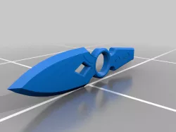 Valorant Jett Knife STL File