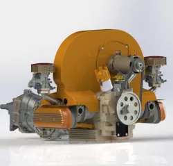 VW Beetle 1978 Engine