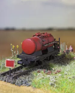 1/120 scale TTm 1000mm narrow gauge tank car