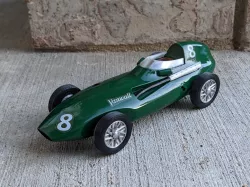 1958 Vanwall (Pinewood Derby Car Shell) REDUX