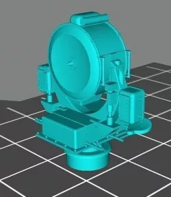 36 inch search light 3D model