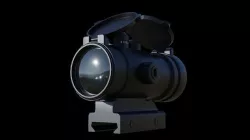 3X Scope Attachment Game Ready 3D model