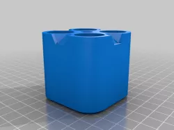4x 18650 Case Holder Box (with 8mm x 3mm magnet)