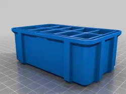 9 Volt Battery Box Double Snap