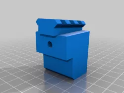 AK 1913 Picatinny rail receiver plug