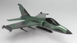 AMX Army Low-poly 3D model