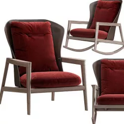 Armchair Natuzzi Margaret 3D model