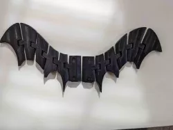 Articulated Bat shoelace ornament 