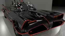 Batmobile TV series 1965 3D model