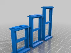 Block City Double-Hung Windows