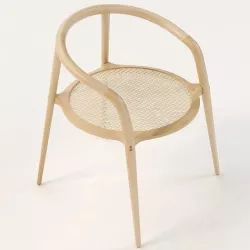 Branca Lisboa Aranha Contemporary Beech Chair 3D model