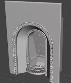 Cast Iron Fireplace