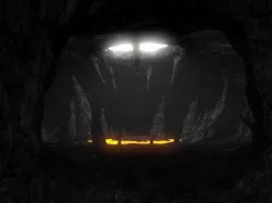 Cavern Low-poly 3D model