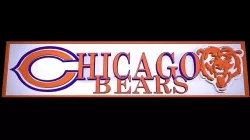 Chicago Bears banner 3D model