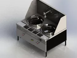 CHINESE WOK RANG 3D model