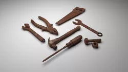 Chocolate Tools 3D model