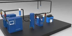 compressor room  3D model