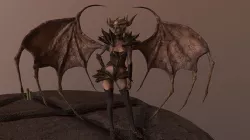 Demon Lilith Low-poly 3D model