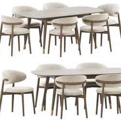 Dining Set 71 3D model