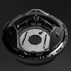 Docking adapter 3D model