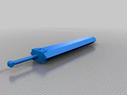 Dragon Slayer from Berserk (Guts Sword)