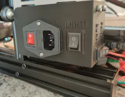 Ender 3 V1 Power Supply Switch Mount Cover