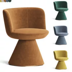 Flair O Dining Chair BB Italia 3D model