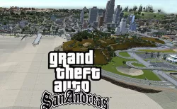 GTA San Andreas Map 3D model
