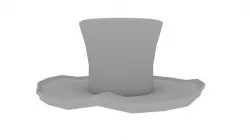 hat slash 3d model 3D model