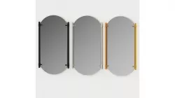 Haven Oval Wall Mirror by Pottery Barn 3D model