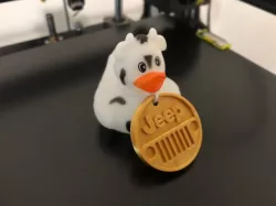 Jeep Duck Tag