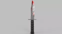 knife  Low-poly 3D model