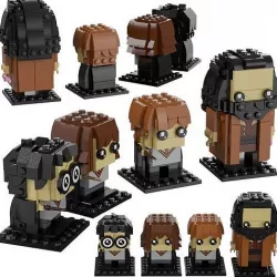 Lego BrickHeadz - 40495 Harry Hermione Ron and Hagrid 3D model