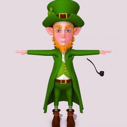 leprechaun 3d model 【 STLFinder