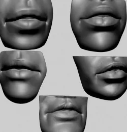 Lip Models 3D model